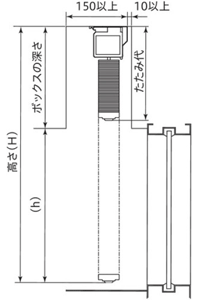 製品仕様(クレール50 電動タイプ ループコード式) クレール・クレール